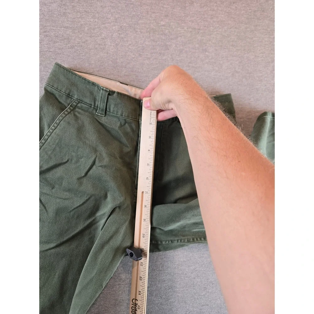 Nike Life El Chino Pants Mens 28 Green Ankle Baggy Skater Cotton Twill FD0405
